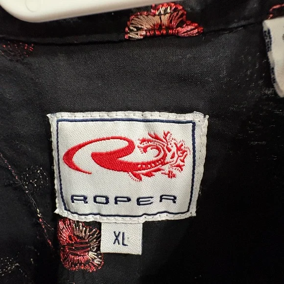 Embroidered Roper Shirt - Picture 2 of 11
